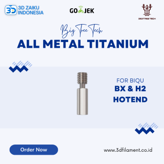 BigTreeTech BIQU BX H2 All Metal Titanium Alloy Throat Heatbreak